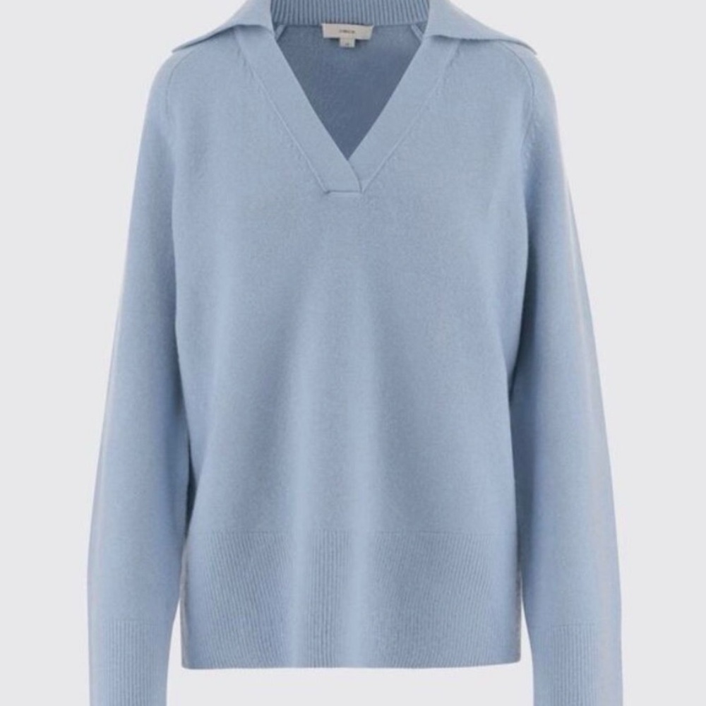 Vince Wool & Cashmere Blend Johnny Collar Sweater - Picture 2 of 7